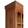 Premier Lyon Oak Furniture 4 Door Display Cabinet 5501645