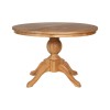 Premier Lyon Oak Furniture Weathered Round Dining Table 5501646