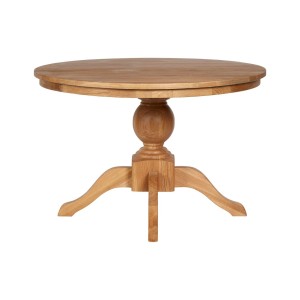 Lyon Oak Furniture Weathered Round Dining Table Premier Lyon Oak Furniture Weathered Round Dining Table 5501646