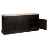 Premier Lyon Oak Furniture 3 Drawer Low Sideboard 5501649