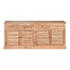 Premier Lyon Oak Furniture Louvred Colonial Sideboard 5501656