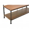 New Foundry Industrial Furniture Hall Bench with Coat Hooks 2404866