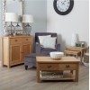 Westbury Oak Furniture Nest of 2 Tables 2404118