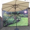 Signature Weave Garden Furniture 3m Beige Table Parasol