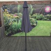 Signature Weave Garden Furniture 3m Grey Table Parasol