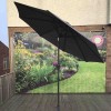 Signature Weave Garden Furniture 3m Grey Table Parasol