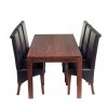 Toko Dark Mango Furniture Large 6ft Dining Room Table