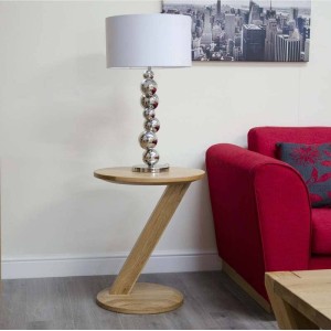 Z Solid Oak Furniture Modern Lamp Table Z Solid Oak Furniture Modern Lamp Table