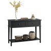 Franklin Wooden Furniture Black Console Table 7918872COMUK