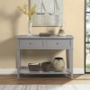 Franklin Wooden Furniture Grey Console Table 7918815COMUK