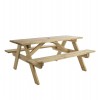 Alexander Rose Garden Furniture Solid Pine Woburn 5ft Picnic Table AR-PINE-310