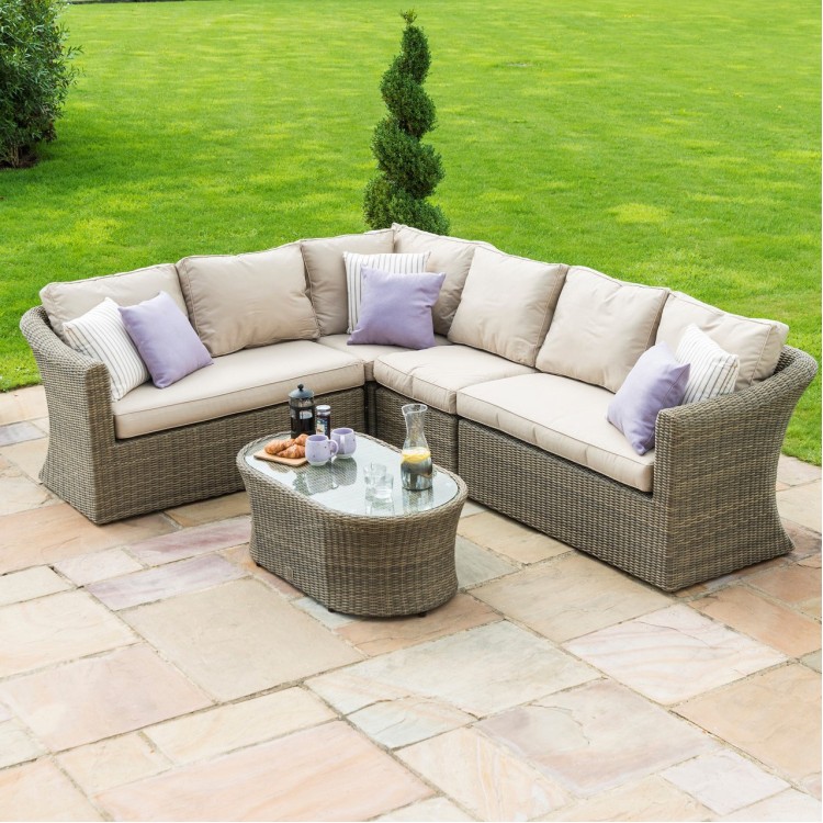 Rattan Corner & Round Sofa Sets