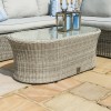 Maze Rattan Garden Furniture Oxford Small Group Corner Sofa Set