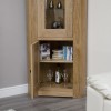 Bordeaux Solid Oak Furniture Corner Display Unit RG9CORDU