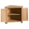Colchester Rustic Oak Furniture Corner Cabinet