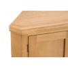 Colchester Rustic Oak Furniture Corner Cabinet