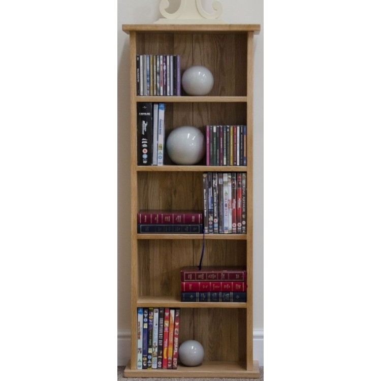 Opus Solid Oak Furniture CD&DVD Tower Rack