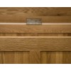 Opus Solid Oak Furniture Blanket Box