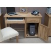 Opus Solid Oak Small Computer Desk & Filing Cabinet Set  