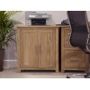 Opus Solid Oak Furniture Printer Storage Cabinet