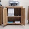 Opus Solid Oak Furniture Printer Storage Cabinet