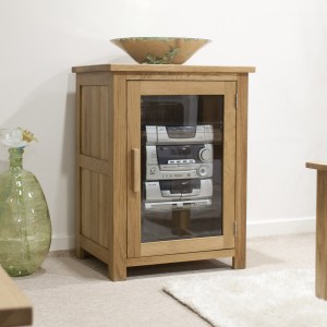 Opus Solid Oak Furniture HiFi Unit