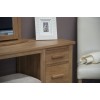 Opus Solid Oak Furniture Dressing Table and Stool