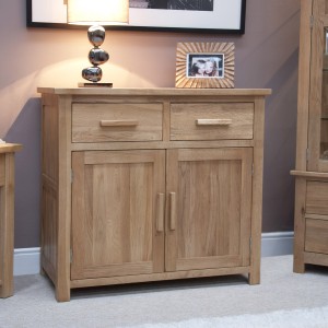 Opus Solid Oak Furniture Small Sideboard Opus Solid Oak Furniture Small Sideboard