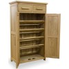 Opus Solid Oak Furniture Shoe Cupboard