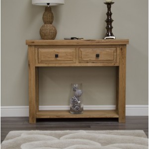 Deluxe Solid Oak Furniture Console Table Deluxe Solid Oak Furniture Console Table