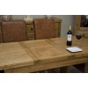 Deluxe Solid Oak Furniture Large Extending 6-10 Seater Table