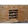 Deluxe Solid Oak Furniture Large Sideboard