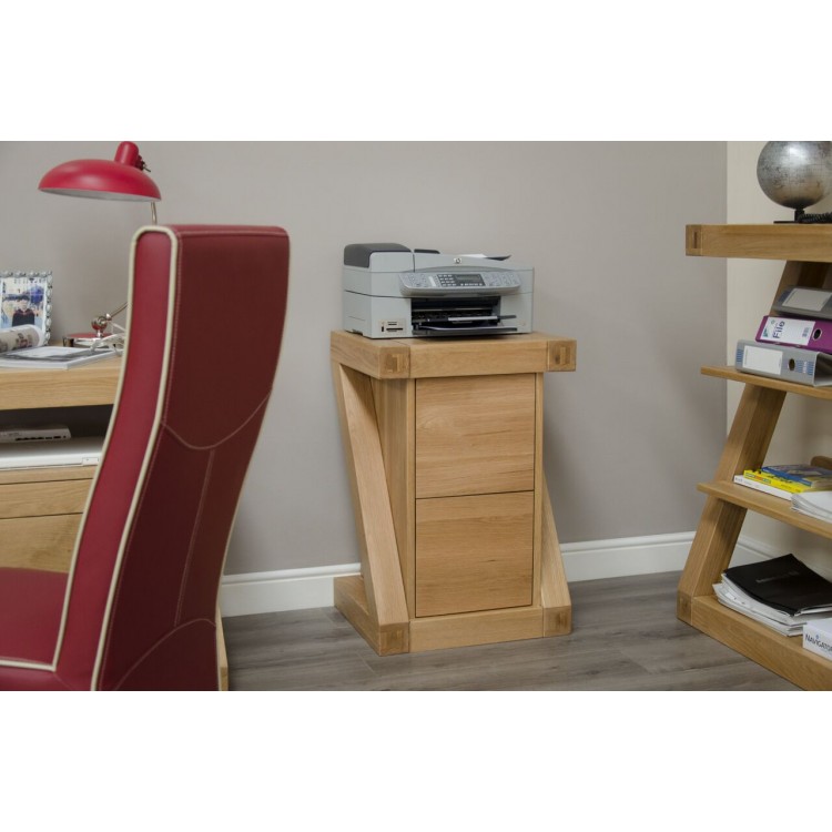 Z Solid Oak Furniture Oak Filing Cabinet 