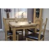 Opus Solid Oak Furniture 150cm Extending Dining Room Table