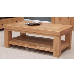 Bordeaux Solid Oak Furniture Coffee Table Bordeaux Solid Oak Furniture Coffee Table RG9CT