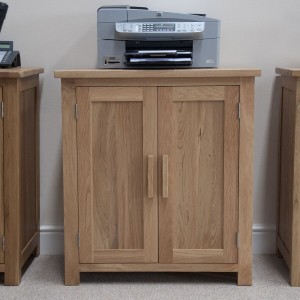Opus Solid Oak Furniture Printer Storage Cabinet Opus Solid Oak Furniture Printer Storage Cabinet