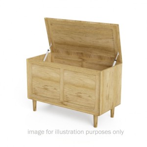 Scandic Solid Oak Furniture Blanket Box Scandic Solid Oak Furniture Blanket Box