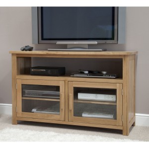 Opus Solid Oak Furniture Entertainment TV Unit Opus Solid Oak Furniture Entertainment TV Unit