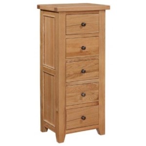 Canterbury Wax Oak Furniture Wellington Chest Canterbury Wax Oak Furniture Wellington Chest