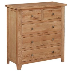 Mini Canterbury Oak Furniture 2 Over 3 Chest Mini Canterbury Oak Furniture 2 Over 3 Chest