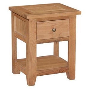Mini Canterbury Oak Furniture Lamp Table Mini Canterbury Oak Furniture Lamp Table