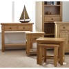 Mini Canterbury Oak Furniture 3 Drawer 3 Door Sideboard