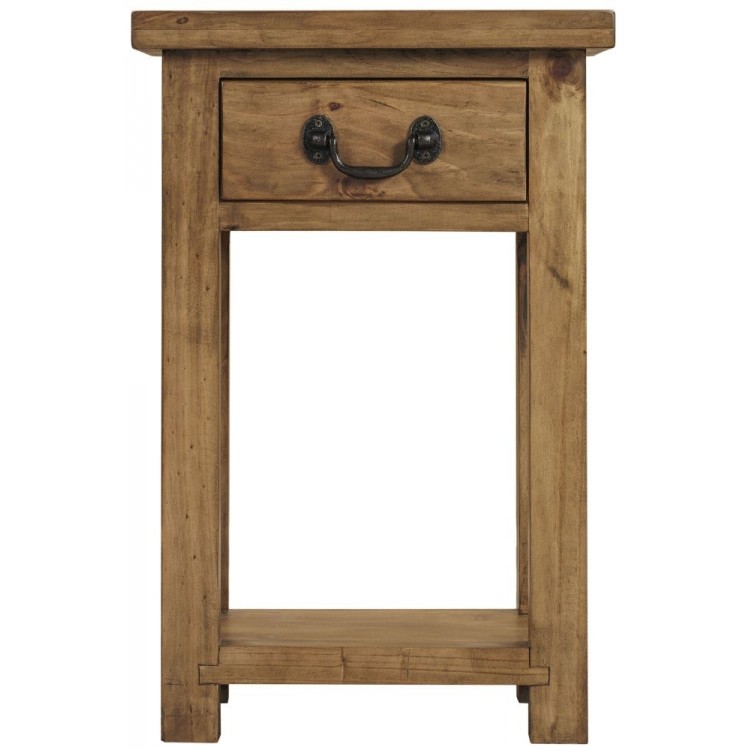 Fairford Rustic Furniture 1 Drawer Console Table