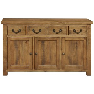 Fairford Rustic Furniture 4 Drawer 3 Door Sideboard Fairford Rustic Furniture 4 Drawer 3 Door Sideboard