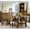 Fairford Rustic Furniture Medium Extending Dining Table
