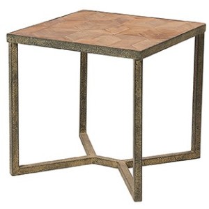 Kingsley Furniture Parquet Top Side Table Kingsley Furniture Parquet Top Side Table