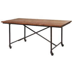 Kingsley Furniture Dining Table on Rollers Kingsley Furniture Dining Table on Rollers
