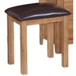Mini Canterbury Oak Furniture Dressing Table Stool Only Mini Canterbury Oak Furniture Dressing Table Stool Only