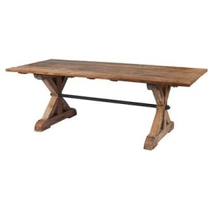 Pier 39 Reclaimed Furniture Achille Table Cross Leg Pier 39 Reclaimed Furniture Achille Table Cross Leg