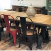 Pier 39 Reclaimed Furniture Achille Table Cross Leg